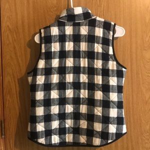 Jackets & Coats - black and white checkered vest Jackets & Coats - black and white checkered vest